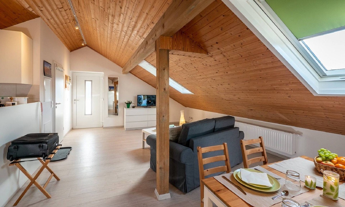 Osterwaal Apartment | Helles Dachgeschoss-Appartement (45qm) mit kostenfreiem WLAN