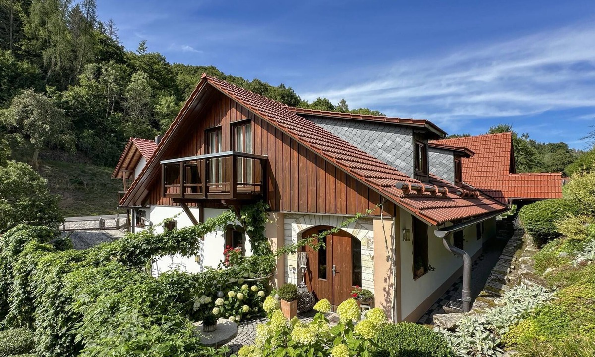 Schleusegrund House | Holiday home at farm, Thuringian Forest