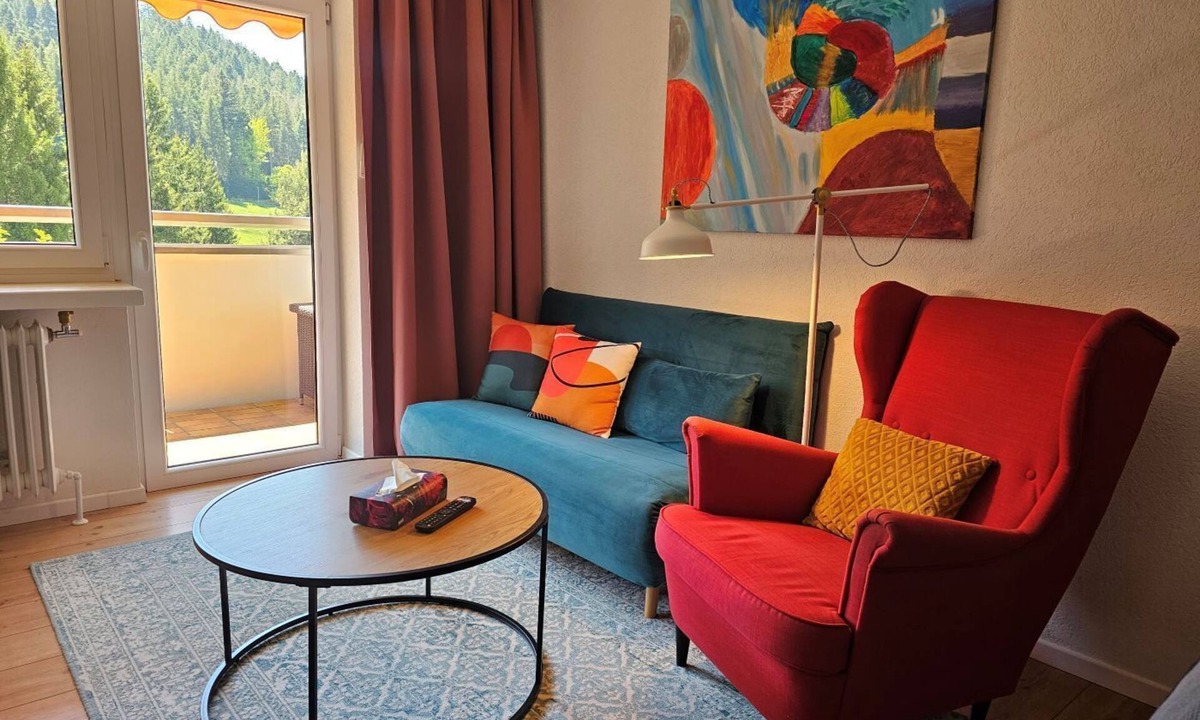 Obertal Apartment | Holiday apartment “Vogelnest” with Black Forest view in Baiersbronn