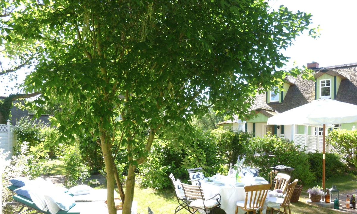 Klein Bollhagen House | Holiday house near the beach with upscale furnishings, garden, fireplace, WiFi
