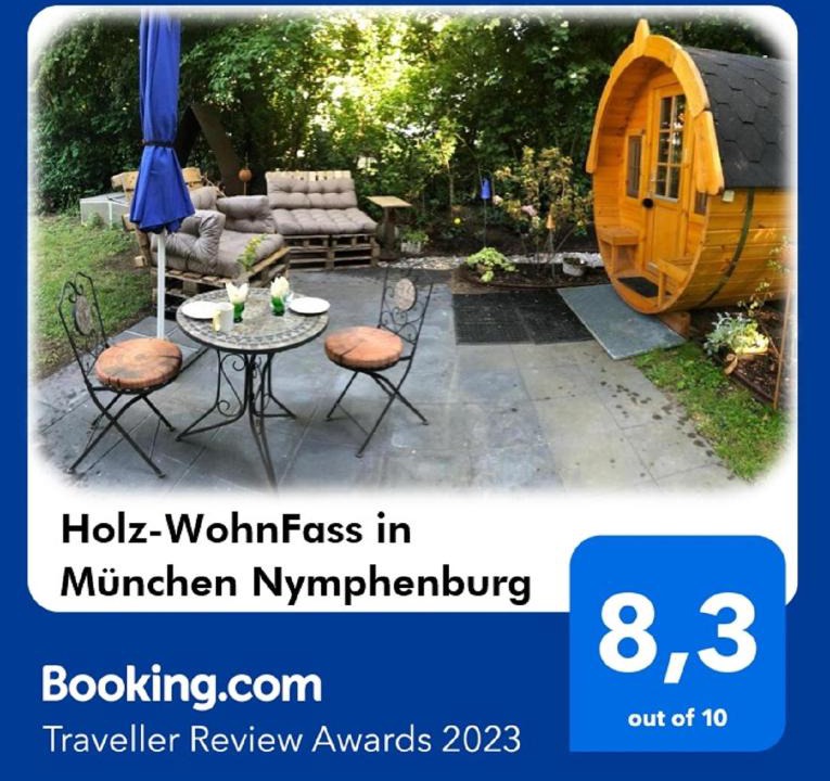 Nymphenburg Apartment | Holz-Wohnfass in München-Nymphenburg