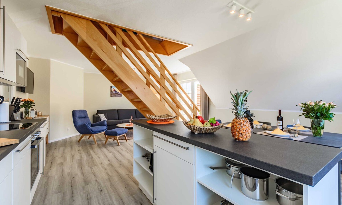 Thiessow Apartment | House A - Whg 04 with balcony - F: Lotsenberg Apartments with 8 apartments with balcony