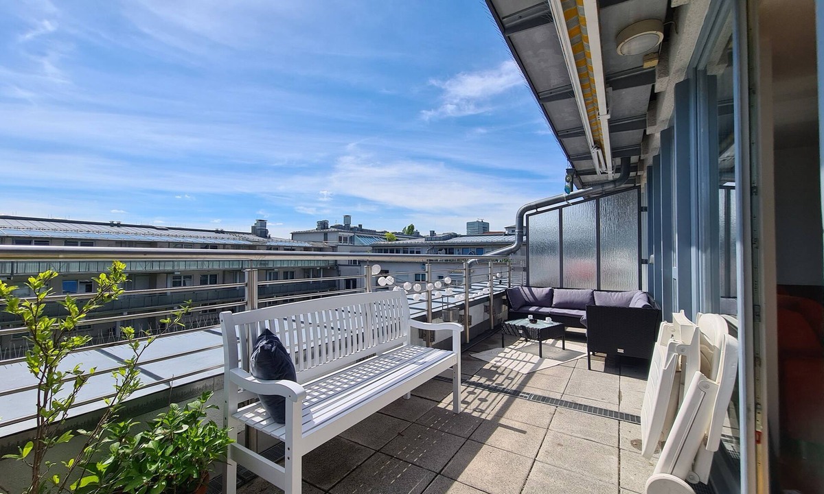 Westend Apartment | Lichtdurchflutete Dachterrassen-city-wohnung, Penthouse !