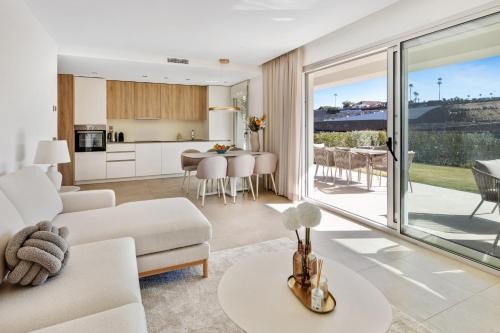 Mijas Apartment | Luxury Garden Apartment - La Cala Golf Resort - Large Terrace & Pool