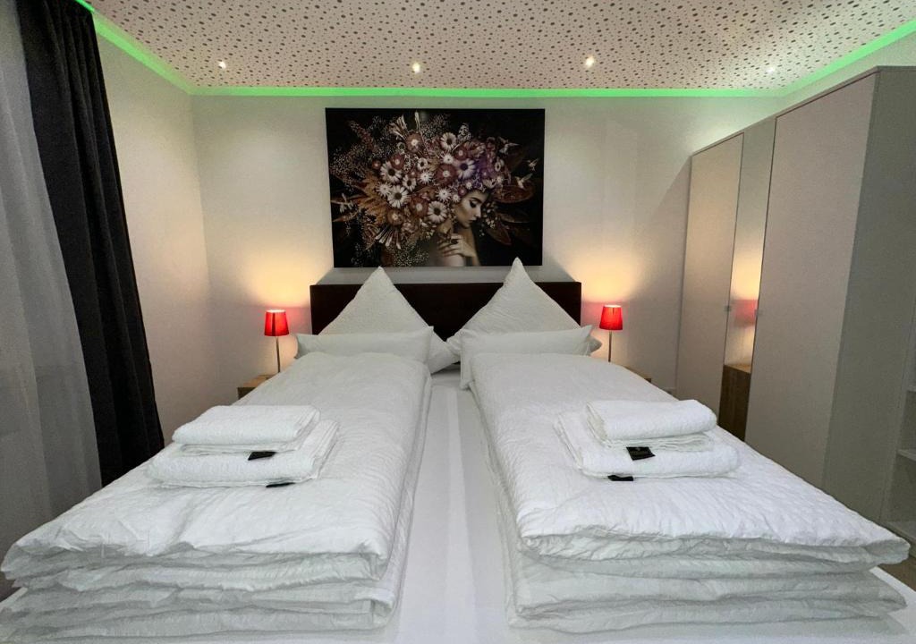 Neuburg Apartment | Modern Apartments Neuburg D - TOP - 2 Zimmer, Parkplatz, Balkon, Wi-Fi, 2 TV, Dusche, Küche