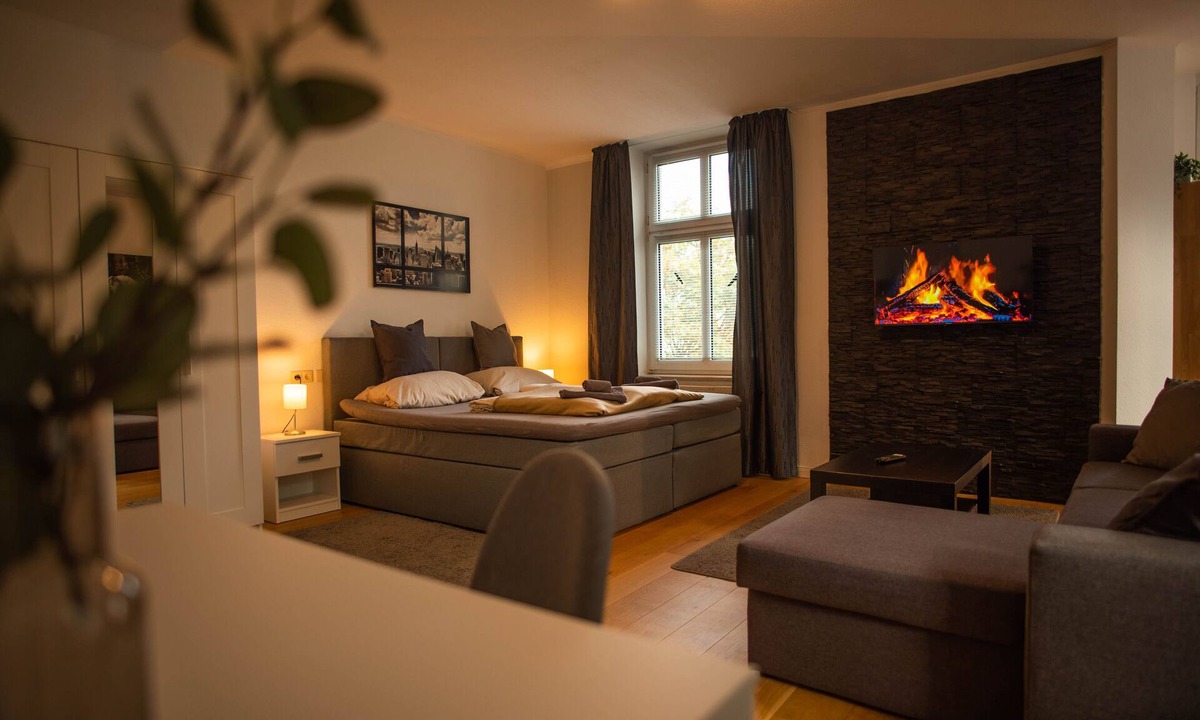 Bad Rothenfelde Apartment | Modern apartment with a view of the salt works