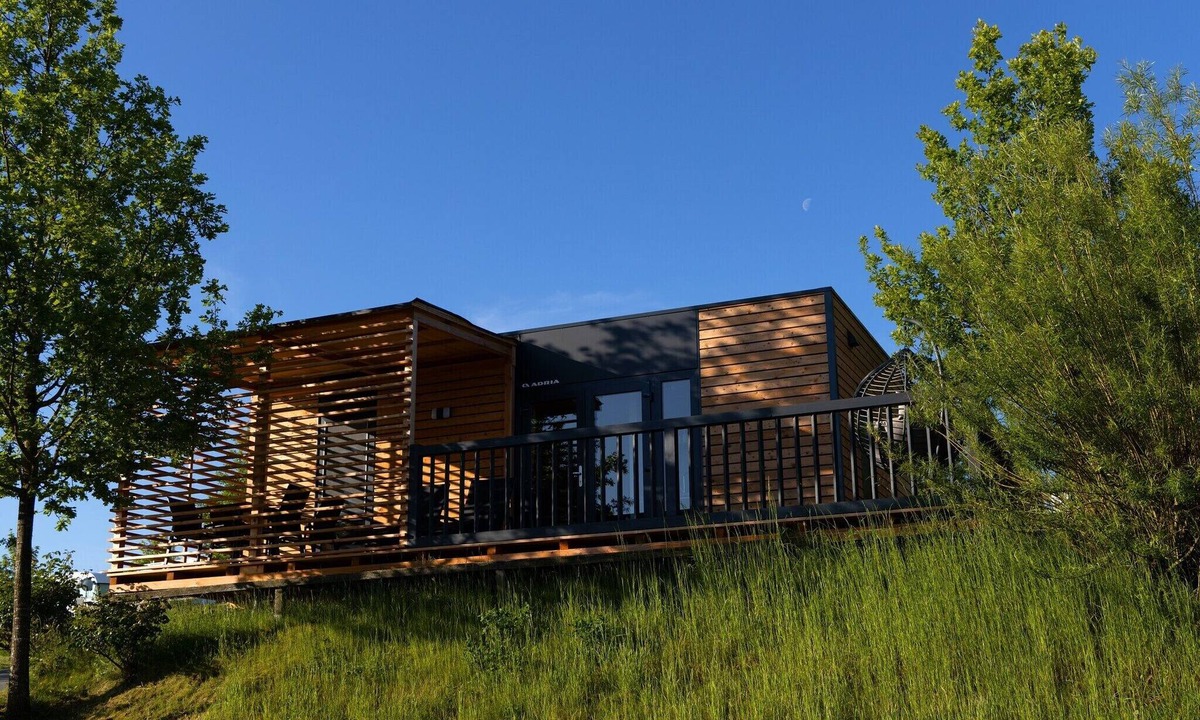 Hartkirchen House | Modern eingerichtetes MobileHome im Vital Camp Bayerbach