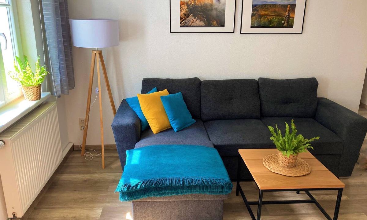 Koenigstein Apartment | Modern furn. Apartment "Wanderfalke", central & quiet, Säch. Switzerland, 55sqm, terrace