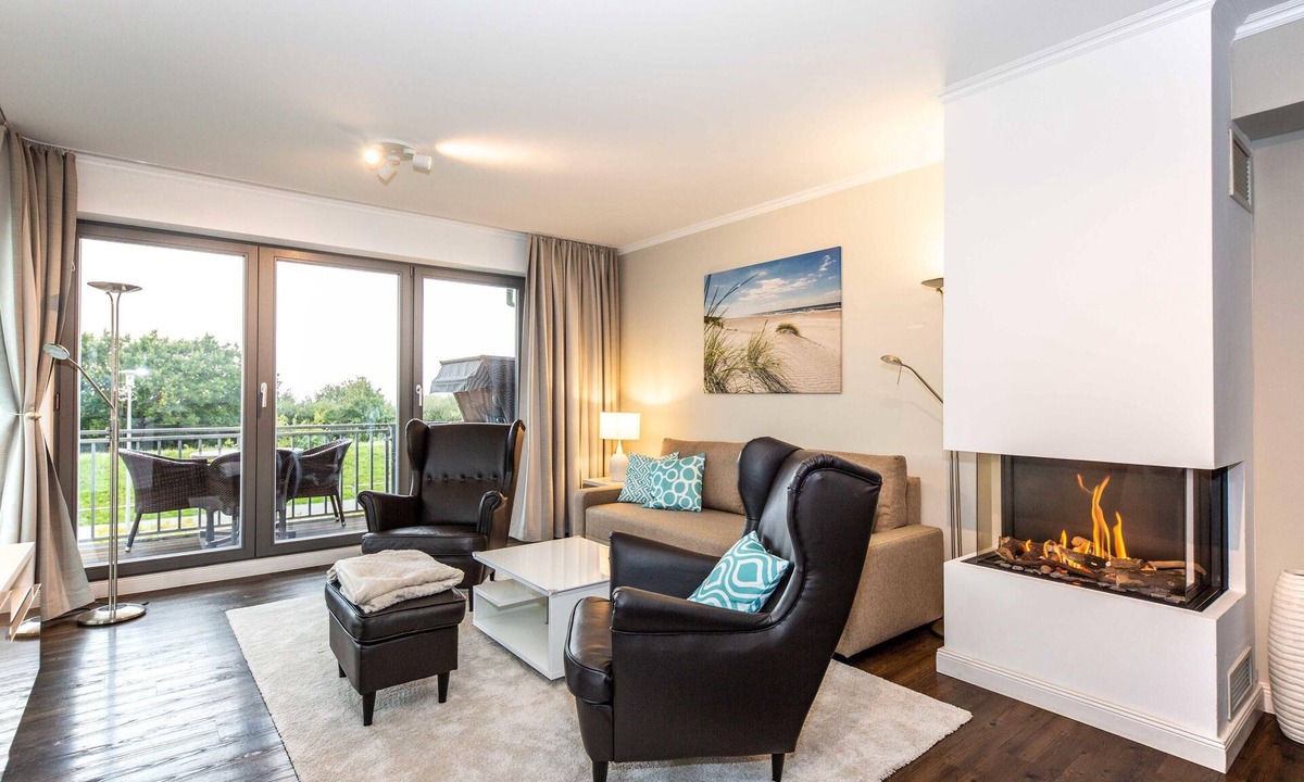 Boergerende-Rethwisch Apartment | Modern holiday apartment Villa Deichgraf WE 12 with sea view and balcony