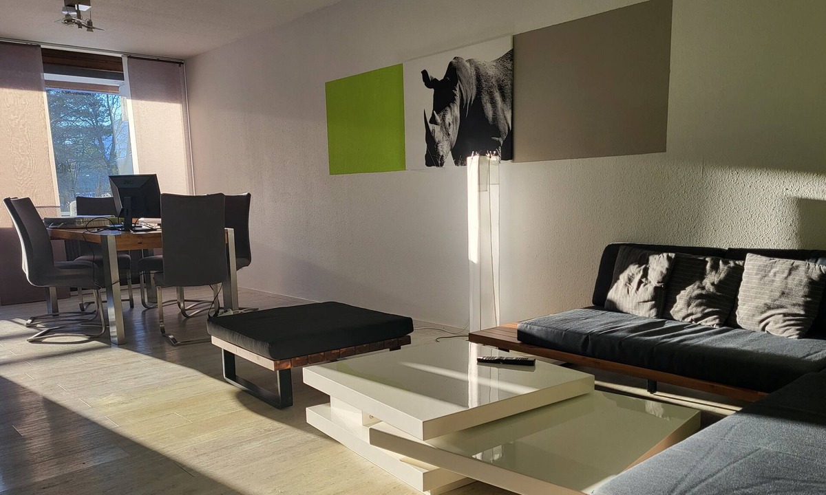 Schwarzenbach Condo | Modern, spacious and quiet vacation apartment with swimming pool, sauna