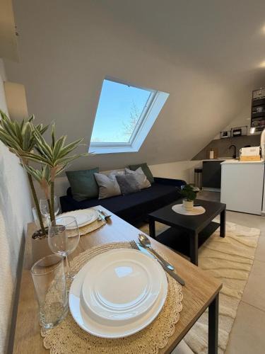 Frohnhausen Apartment | Modernes Apartment mit Smart-TV & WLAN nahe Messe