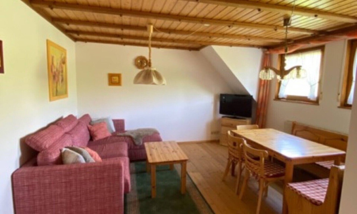 Schollach Apartment | Obertalblick Apartment with Shared Terrace and Garden on a Farm Stay
