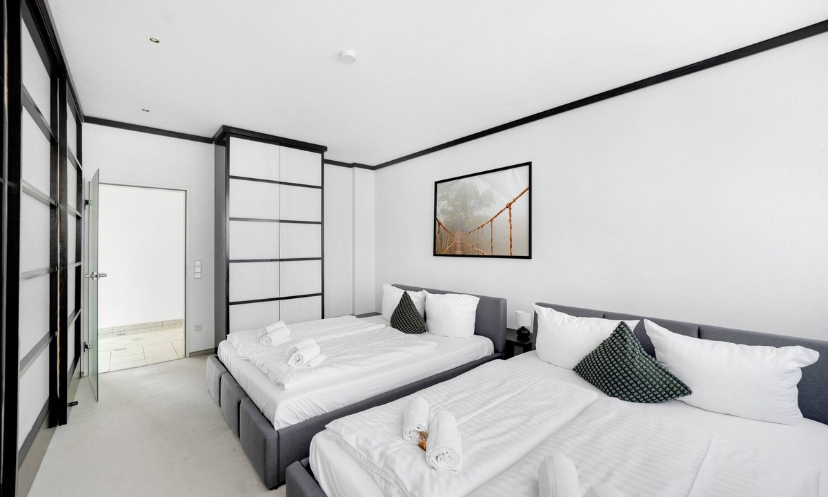 Gladbach Apartment | Penthouse für 12 Persoen mit Whirlpool