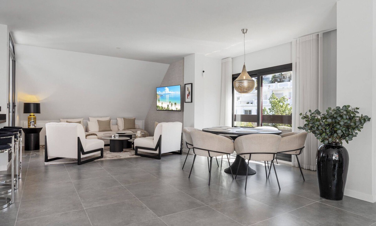 Nueva Andalucia Apartment | Penthouse Saga - Contemporary 4 Bed Stay!