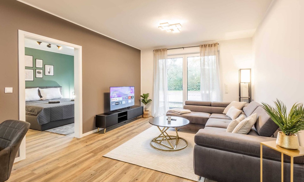 Hamm Apartment | Premium Suite 01 I Smart-TV I Terrasse I WiFi