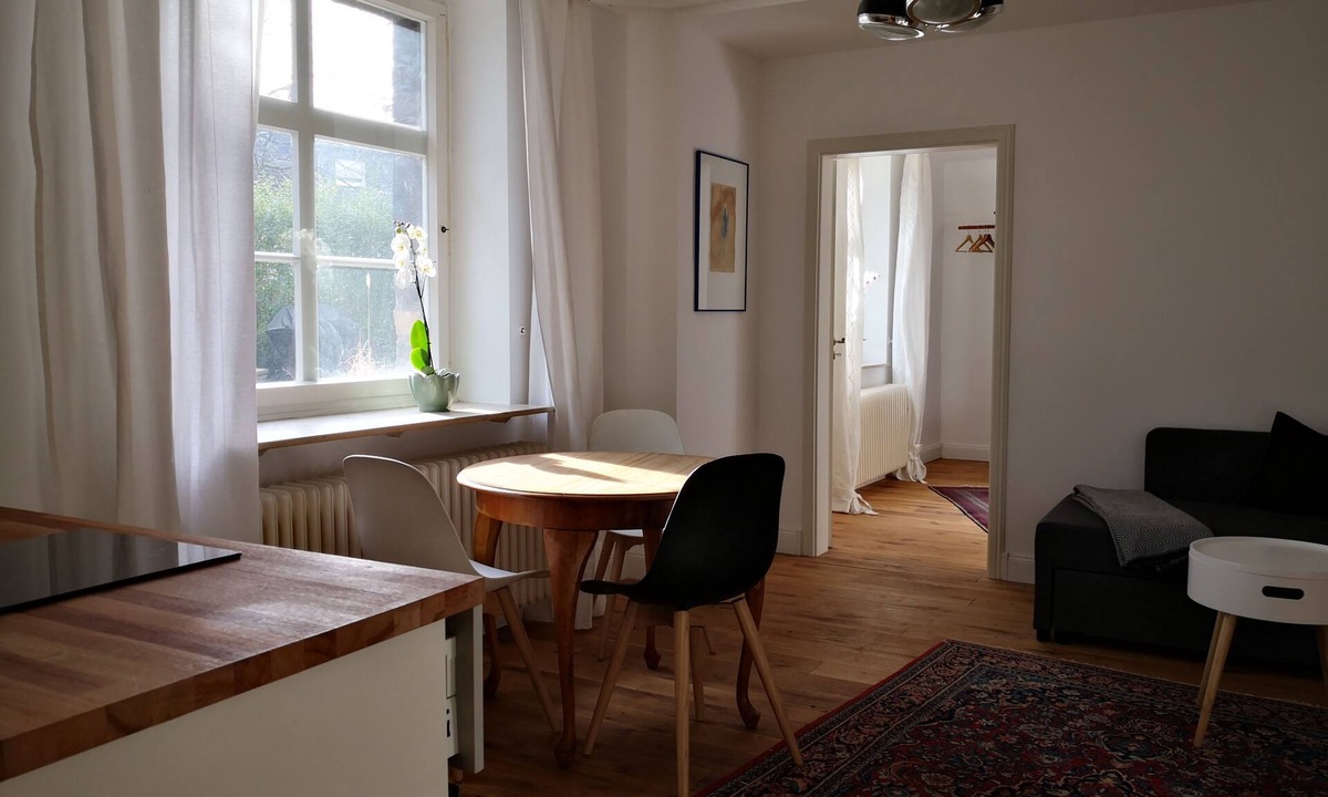 Alt-Wetter Apartment | Rental-Comfort-Private Bathroom-Garden view-Alte Schmiede