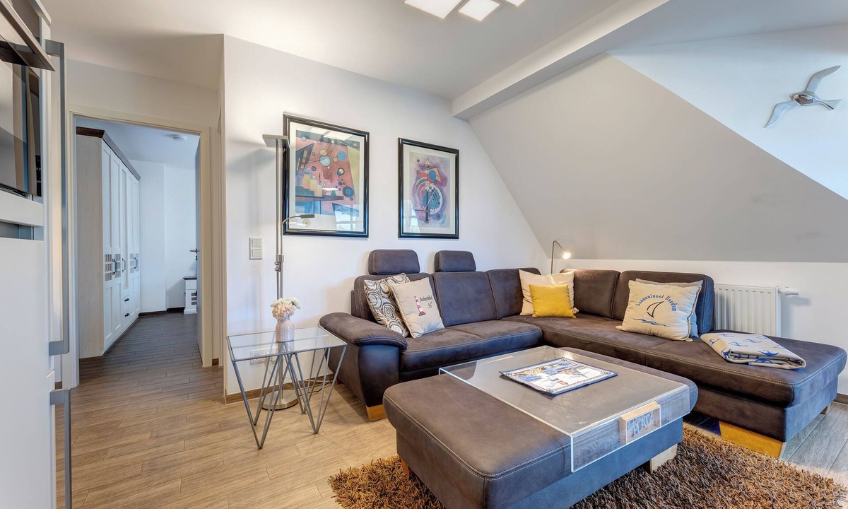 Balm Apartment | Residenz am Balmer See Whg. 33 with sauna, lake view & WLAN