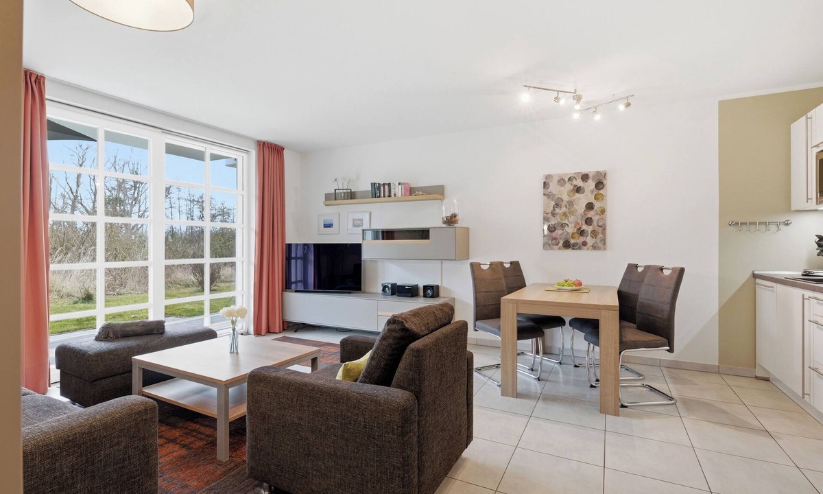 Balm Apartment | Residenz am Balmer See Whg. 42 with sauna, WLAN and lake view