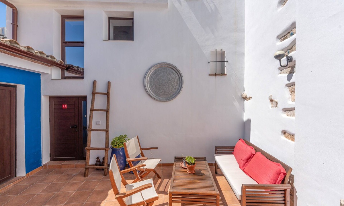 Montejaque House | Rural House in Montejaque with Andalusian Patio, Fireplace and Multi-Purpose Room