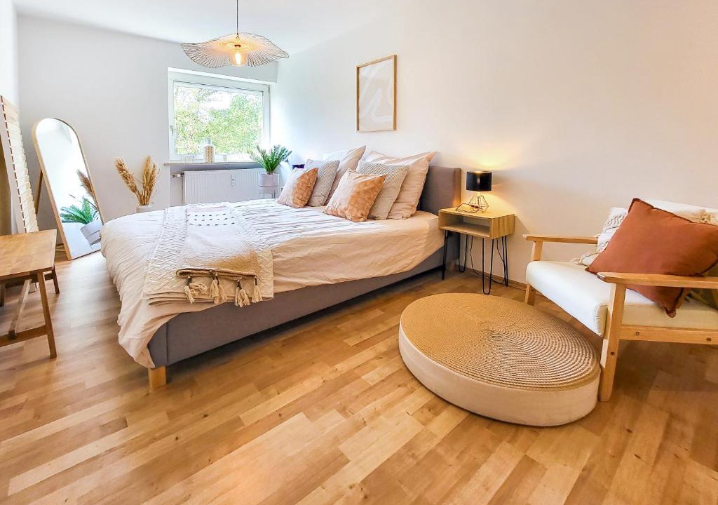 Unterhaunstadt Apartment | Stilvolle 3-Zimmer Wohnung in Ingolstadt mit Balkon und guter Autobahnanbindung