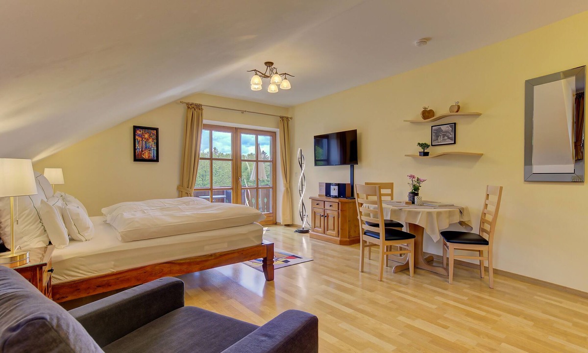 Spiegelau Apartment | Studio apartment Predigtstuhl at the Bavarian Forest National Park 2 guests