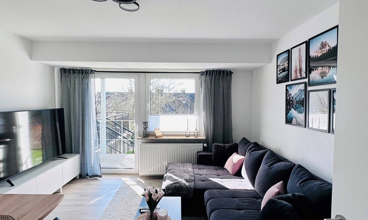 Herdecke Condo | Stylish vacation apartment | 50m² | In direct proximity to the Ruhr Valley cycle path