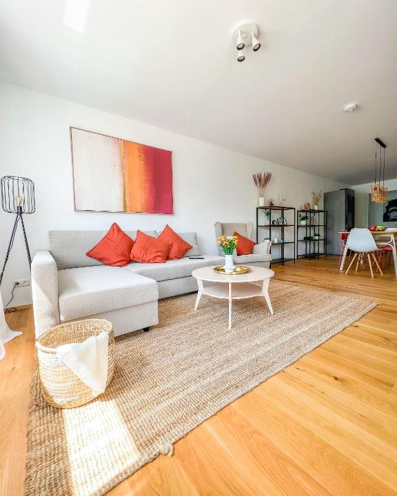 Memmingen Apartment | Sunset Club - SUITE L Balkon - Küche - Parkplatz
