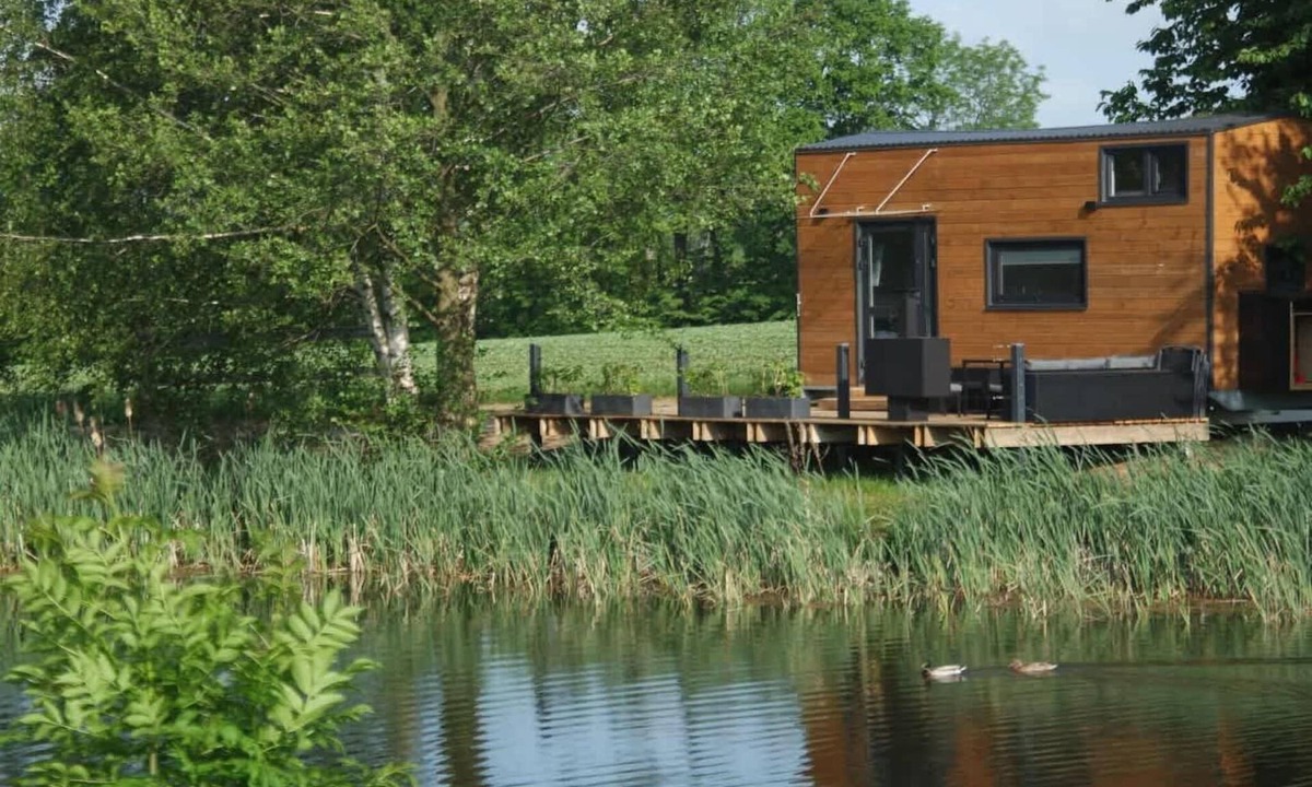 Buhlau Apartment | Tiny House in ruhiger Alleinlage am Naturteich