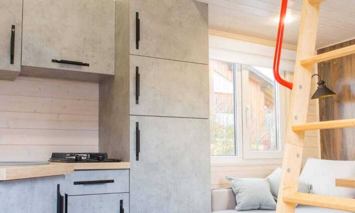 Buchenberg House | Unser Selbst Gebauter Tiny ist Klein Aber Fein! Alles in Unmittelbarer Nähe!