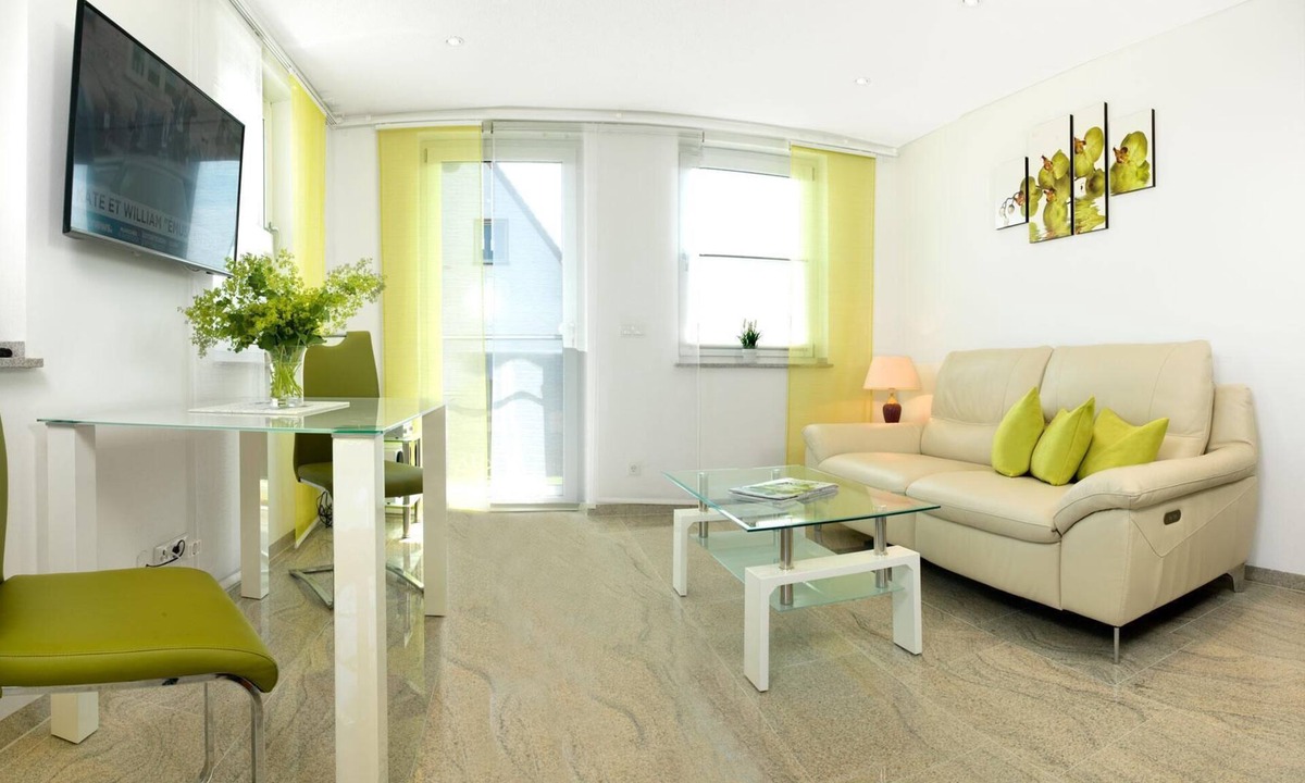 Kirchdorf Apartment | Vacation Rental, Apartment 1 in the Am Krabbenweg Building with Garden Area