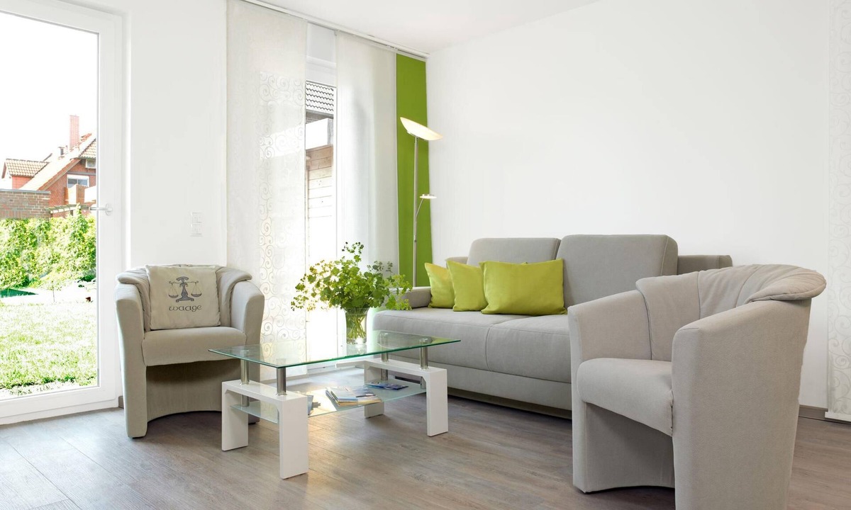 Kirchdorf Apartment | Vacation Rental, Apartment 2 in the Am Krabbenweg Building with a Large Terrace