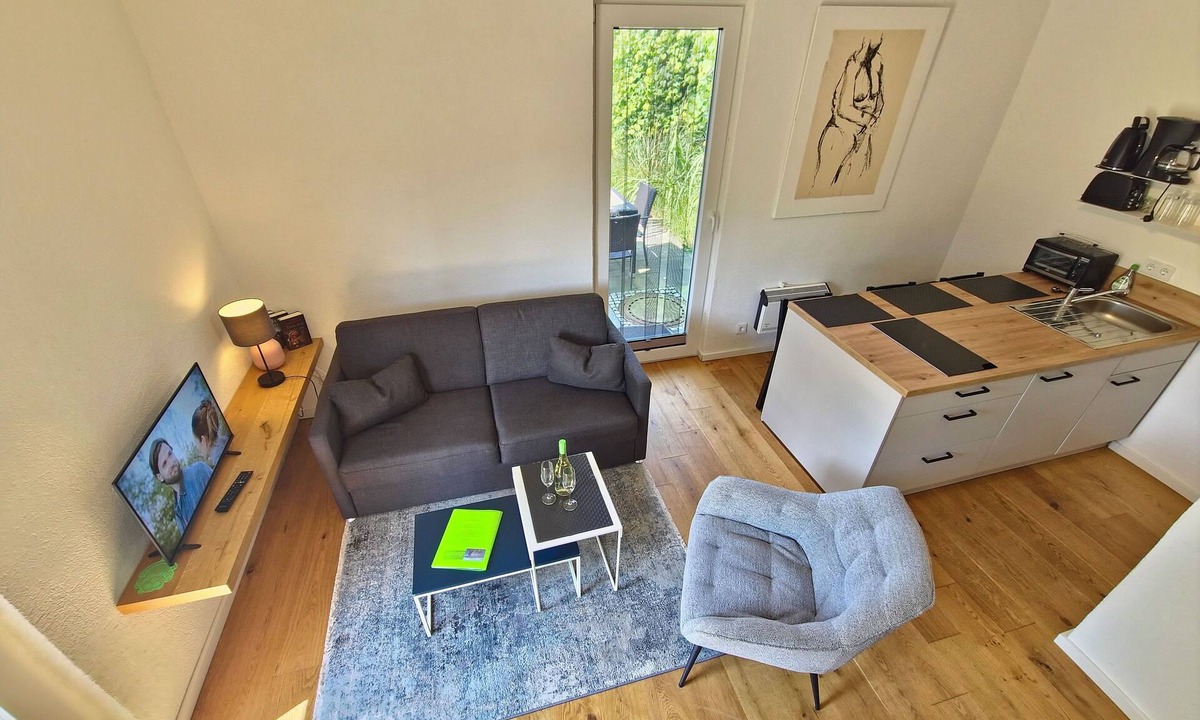 Neeberg House | Vacation apartment 1 - Hare and fox: Cozy with terrace, balcony & dogs welcome