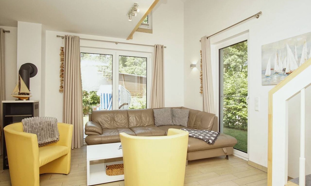 Ostseebad Baabe House | Vacation home close to the beach with its own sauna and fireplace - Holiday home on the dune beach