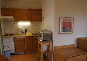 1-Zimmer- Appartement mit Doppelbettschlafcouch