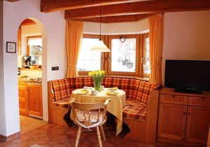 (3) Zwei-Raum-Ferienwohnung 55qm, Dusche/WC, 2 Extra-Schlafzimmer, Küche, Terrasse/Balkon