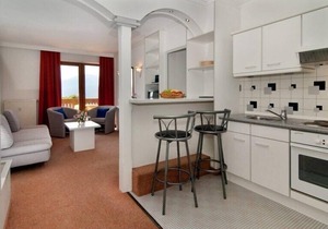 45sqm two-room apartment with south-facing balcony in the Bavarian Forest