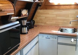53qm-großes Ferienhaus am Waldesrand
