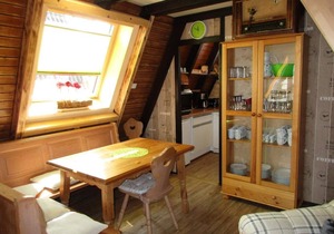 53qm-großes Ferienhaus am Waldesrand
