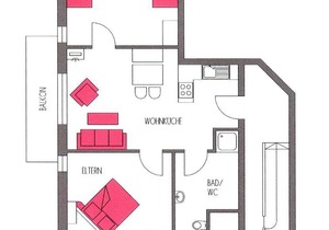 85 m² Apartment ∙ 2 bedrooms ∙ 4 guests