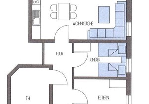 85 m² Apartment ∙ 2 bedrooms ∙ 4 guests