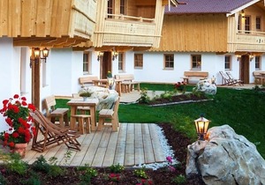Almchalet Jagd-Stub'n, 1-6 Personen, 107 qm, Dusche/WC + Bad/WC, Balkon+Terrasse, TV, W-LAN, Wärmekabine, 3 Schlafzimmer