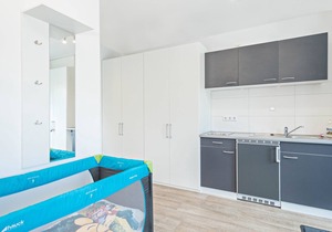 Apartment “Ferienwohnung Eyrich EG” near Lake Constance with Wi-Fi, Terrace & Garden