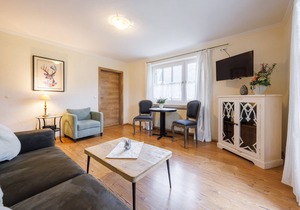 Apartment Rauschberg 48sqm, balcony, kitchen, 1 living room and 1 bedroom, WLAN, 3 persons