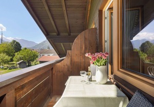 Apartment Zellerberg 40 sqm, balcony, kitchen, WLAN, 1 bedroom and 1 living room