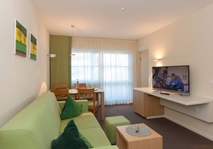 Appartement mit Ausblick