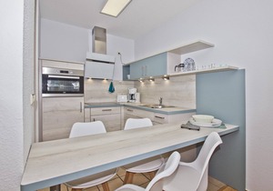 Balcony, free use of the AHOI adventure pool and sauna - Villa Karola FeWo 04