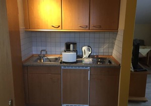 Bright apartment (40 sqm) for up to 3 people with furnished balcony