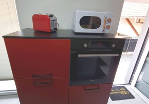 Bright and friendly vacation apartment (49 m²) for up to 4 people with infrared sauna