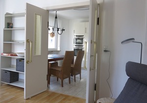 Bright vacation apartment (54 sqm) on the upper floor