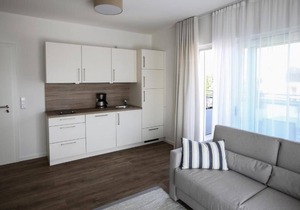Centrally located penthouse suite with large roof terrace